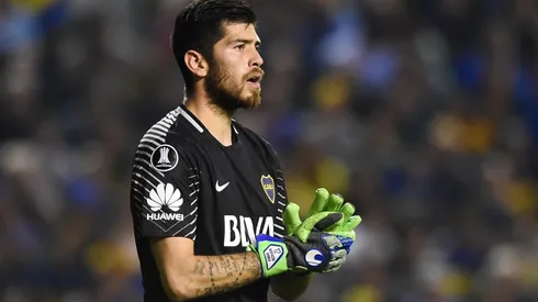 Foto de Agustín Rossi, arquero de Boca.