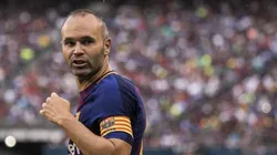 EL ÚLTIMO OCHO. Iniesta está en su última temporada con el Barcelona.