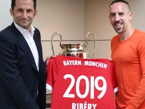 Franck Ribéry jugará un año más en Bayern Munich