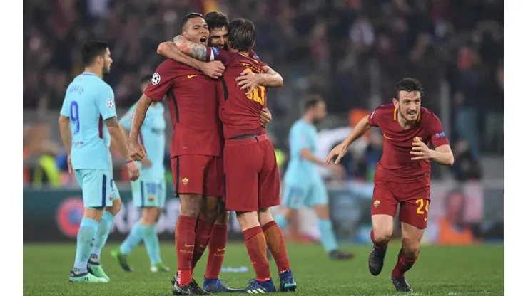 El día que la Roma eliminó inesperadamente a Barcelona.