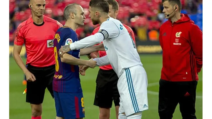 Épico mensaje de Sergio Ramos a Iniesta tras El Clásico