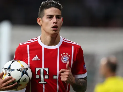 James Rodríguez quiere quedarse en Bayern Munich por mucho tiempo