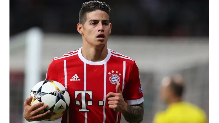 James Rodríguez quiere quedarse en Bayern Munich por mucho tiempo