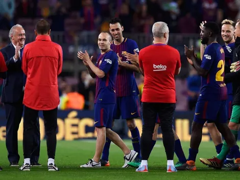 ¡Al final hubo pasillo para el Barça!