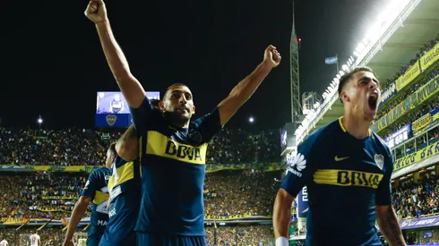 PAVÓN Y WANCHO PARA LA VICTORIA. La dupla salvó a Boca de caer en otro partido decisivo.