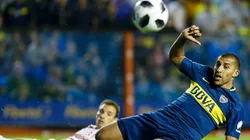 ¡GOL DE GOLEADOR! Wanchope puso el 1 a 0 de zurda.