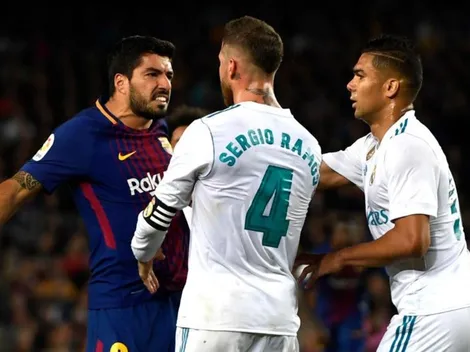 Goles, polémicas, bronca y empate entre Barcelona y Real Madrid