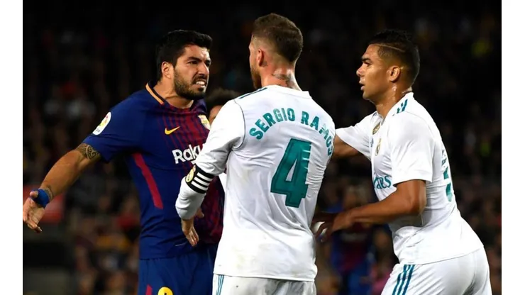 Luis Suárez fue protagonista del empate en el Clásico de España.