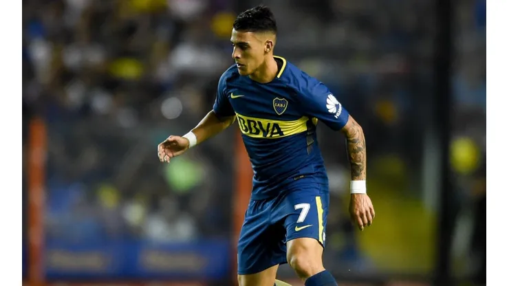 CASI GOLAZO. Pavón enganchó y casi la clava en el ángulo.