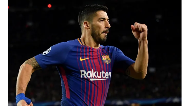 Luis Suárez no falló en el comienzo del encuentro.