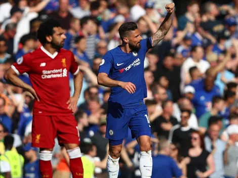 Chelsea amargó al Liverpool con gol de Giroud