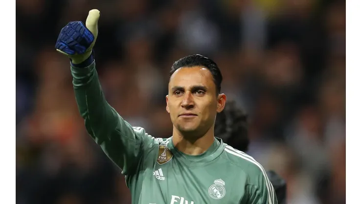 Se acerca la hora de El Clásico de España y Keylor se muere de ganas de jugar