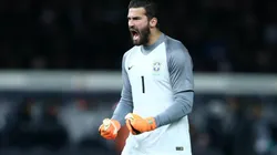 Alisson, una garantía en el arco de la Roma.