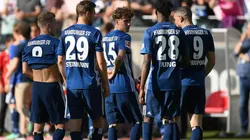 Los jugadores del Hamburgo sufren muchísimo.