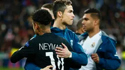 Foto de Cristiano Ronaldo junto a Neymar