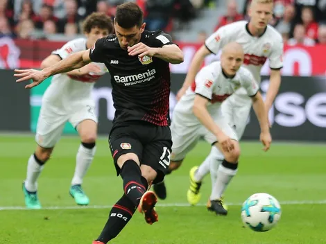 Bayer Leverkusen empató con pocos minutos de Alario