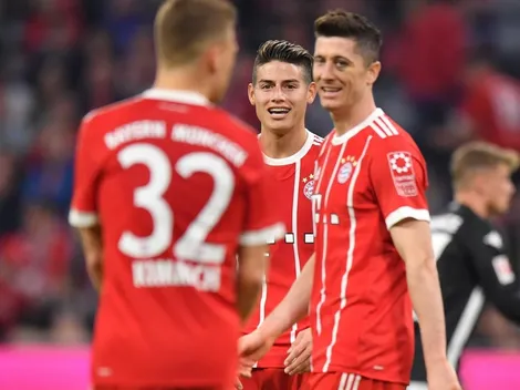 Después de quedar afuera de la Champions, James Rodríguez volvió a marcar