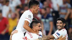 Ever Banega, clave en la victoria de Sevilla.