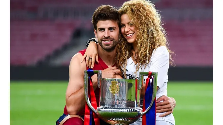 Foto de Shakira junto a Gerard Piqué.