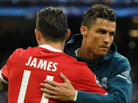 James Rodríguez, fotito en la pileta y "ahora pensar en lo que viene"