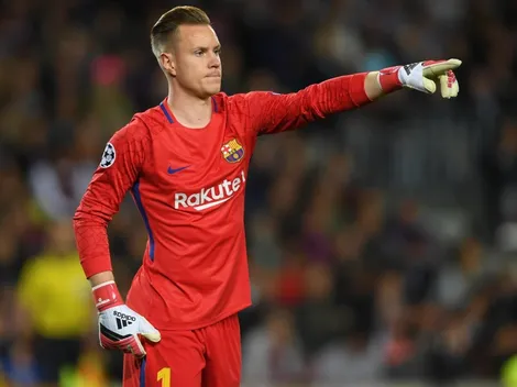 Todos llegaron en nave, pero Ter Stegen fue caminando a la cena del Barcelona