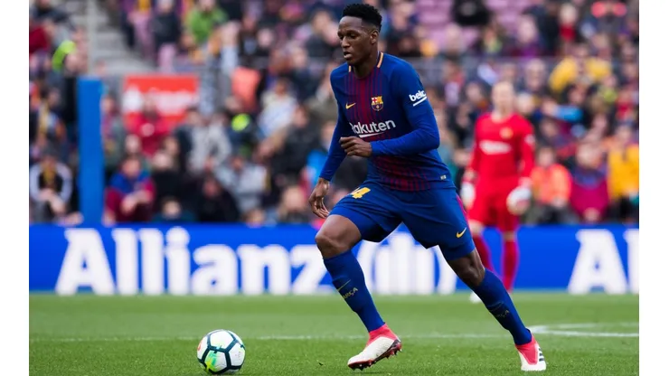 Yerry Mina busca la continuidad que no tiene en Barcelona