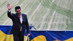 Angelici se mostró preocupado por el presente de Boca