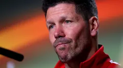 El recibimiento que emocionó a Simeone previo al partido entre Atlético Madrid y Arsenal