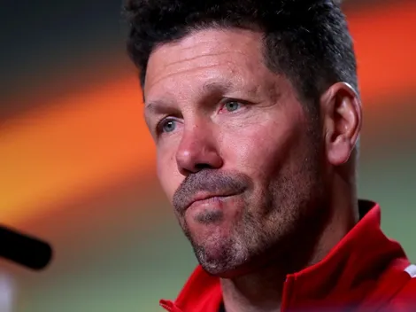 El recibimiento que emocionó a Simeone previo al partido entre Atlético Madrid y Arsenal