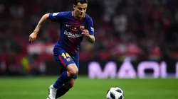 Coutinho se lució en el entrenamiento del Barcelona