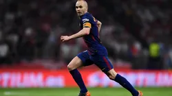 Andrés Iniesta no se perderá el clásico contra el Real Madrid