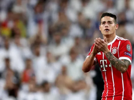 James Rodríguez se olvida de la eliminación con el amor de su hija