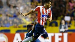 NO PUDO SER. Teófilo Gutiérrez tuvo una muy clara en el arranque del partido ante Boca (Foto: Getty).