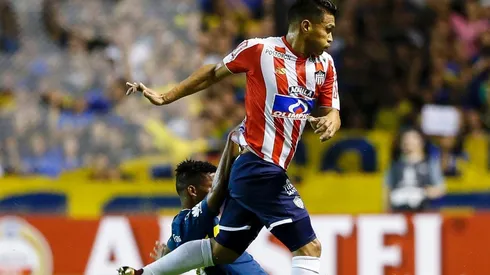 NO PUDO SER. Teófilo Gutiérrez tuvo una muy clara en el arranque del partido ante Boca (Foto: Getty).