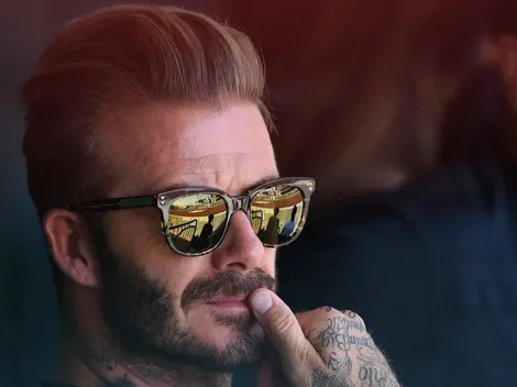 Beckham se emocionó con la sorprendente visita de su hijo por su cumpleaños