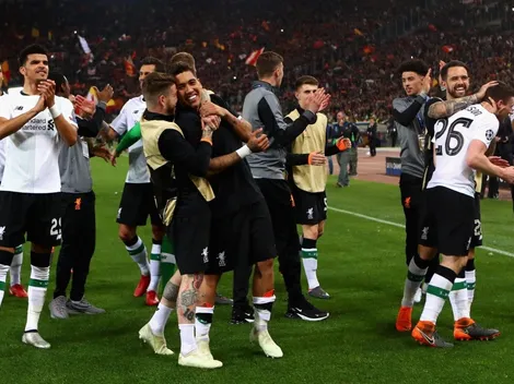 La locura de pasar a una final: el festejo del Liverpool en el vestuario