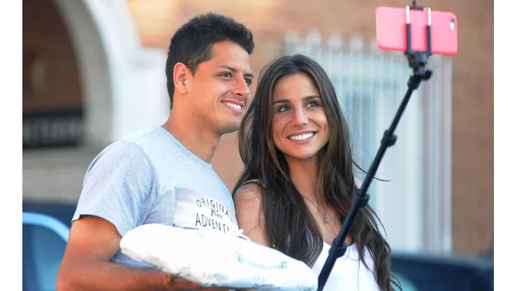 Villalón y Chicharito fueron pareja hasta 2016