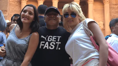 Jana Maradona disfruta de las playas de Dubai