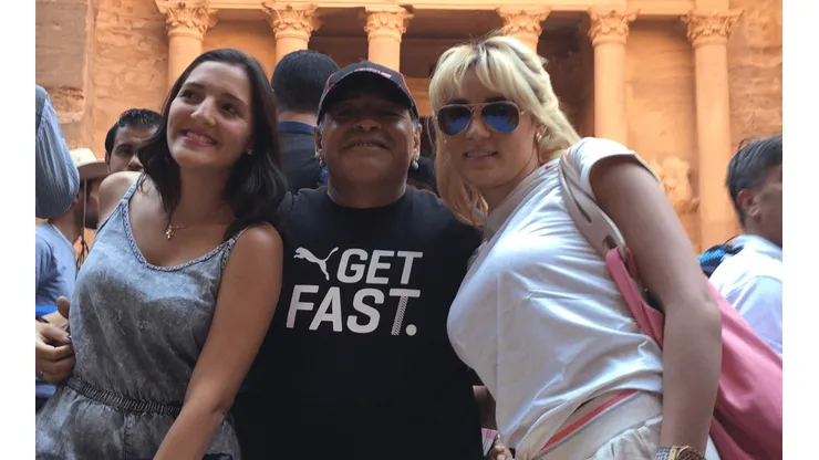 Jana Maradona disfruta de las playas de Dubai