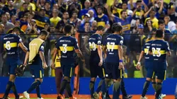 Foto de los jugadores de Boca en la Bombonera