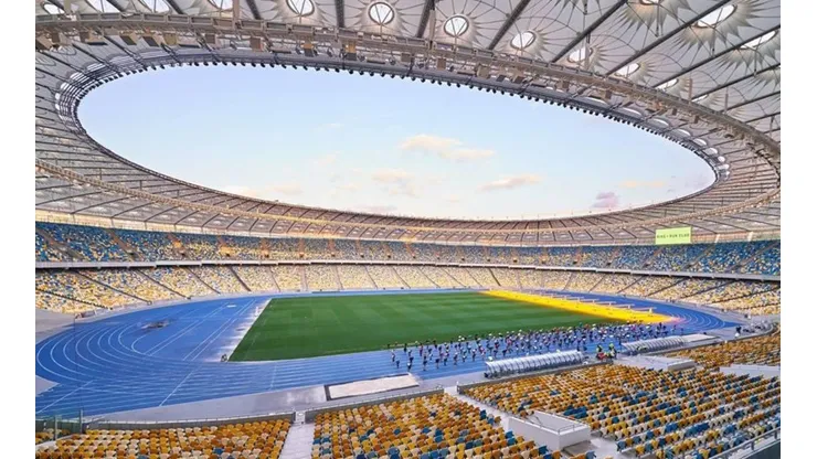 El Olimpiyskyi Stadium tiene capacidad para poco más de 70,000 personas (Foto: Olympic NSC)