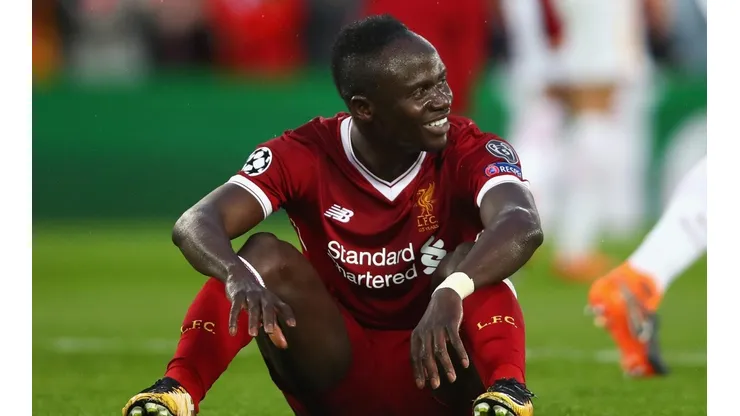 Foto de Mane, jugador de Liverpool.