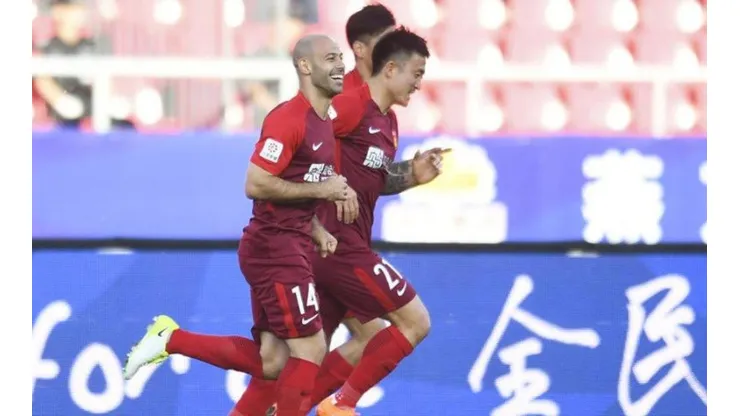 Mascherano convirtió su primer gol en China