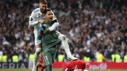 Foto de Keylor Navas ante Bayern Munich.