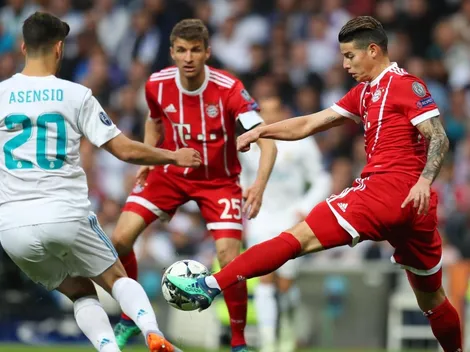 Gesto de crack: James Rodríguez vio a un jugador del Madrid dolorido y la tiró afuera