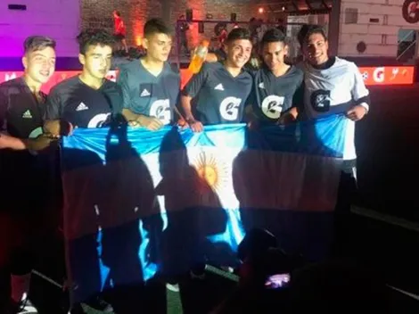 Video: la coronación del Bilardo Team como campeón del Gatorade 5v5 en Argentina