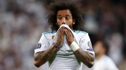 SINCERICIDIO. Marcelo no tuvo problemas en admitir que tocó la pelota con la mano.