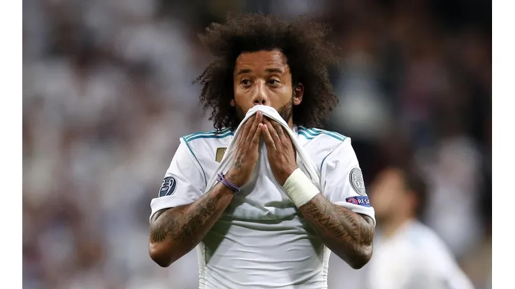 SINCERICIDIO. Marcelo no tuvo problemas en admitir que tocó la pelota con la mano.