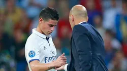 JAMES SE VENGÓ. Si bien su equipo quedó eliminado, el colombiano se tomó revancha.