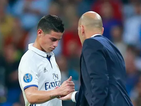 Todo Colombia insultó a Zidane tras el gol de James